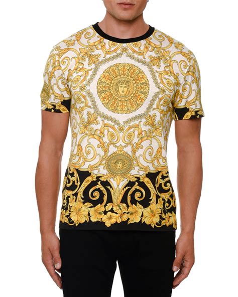 versace t shirt sale|versace collection men shirt sale.